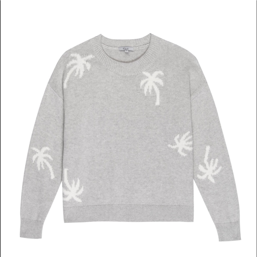 RAILS PERCI - HEATHER GREY PALMS- S